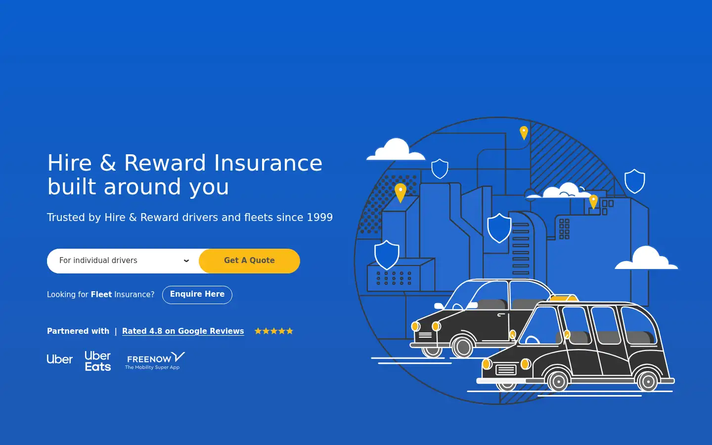 Screenshot of dclinsurance.com
