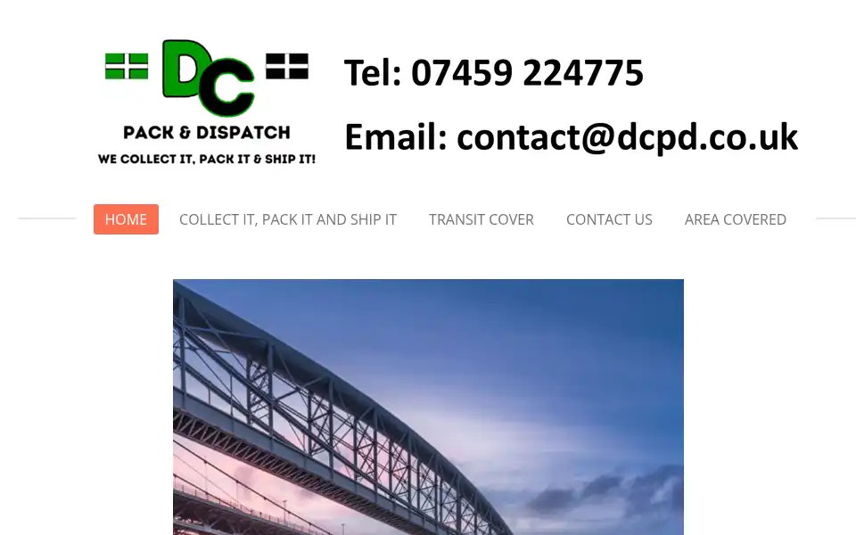 Screenshot of dcpd.co.uk