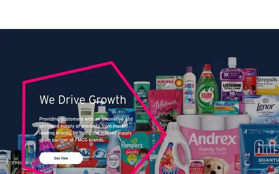 Screenshot of dcssalesdistribution.com