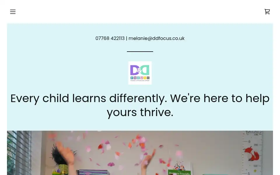Screenshot of ddfocus.co.uk