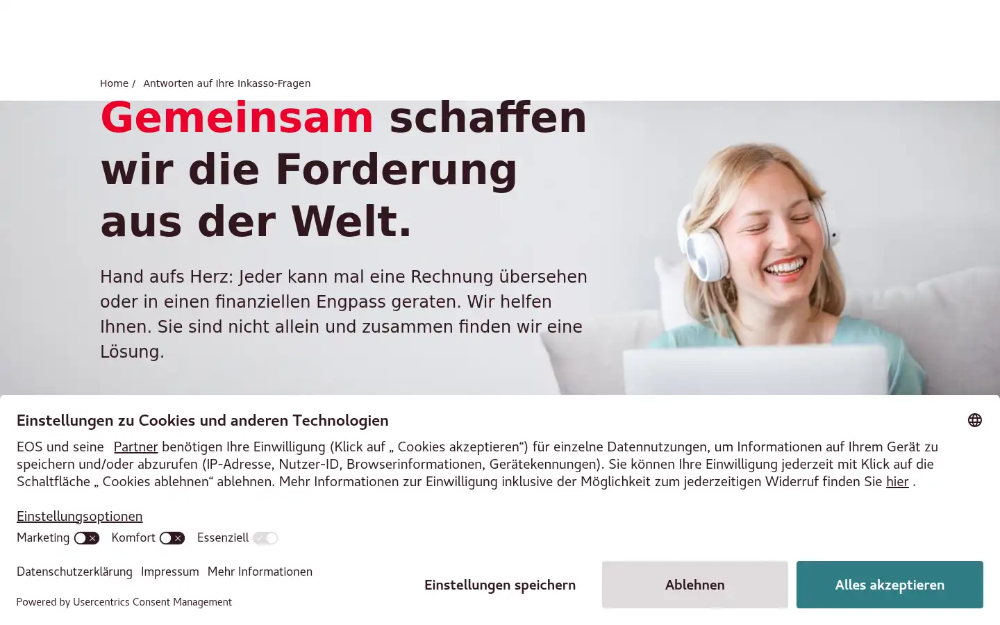 Screenshot of de.eos-solutions.com