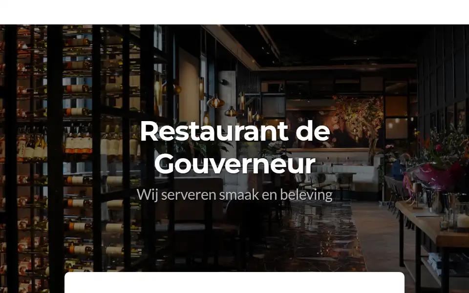 Screenshot of de-gouverneur.nl