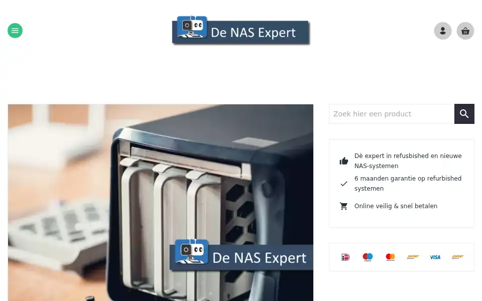 Screenshot of de-nas-expert.eu
