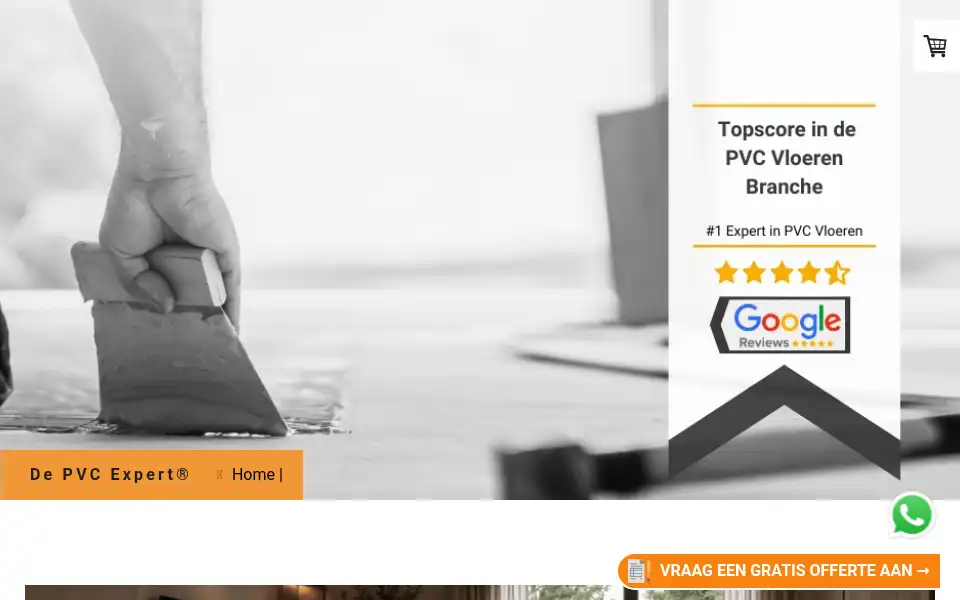 Screenshot of de-pvcexpert.nl