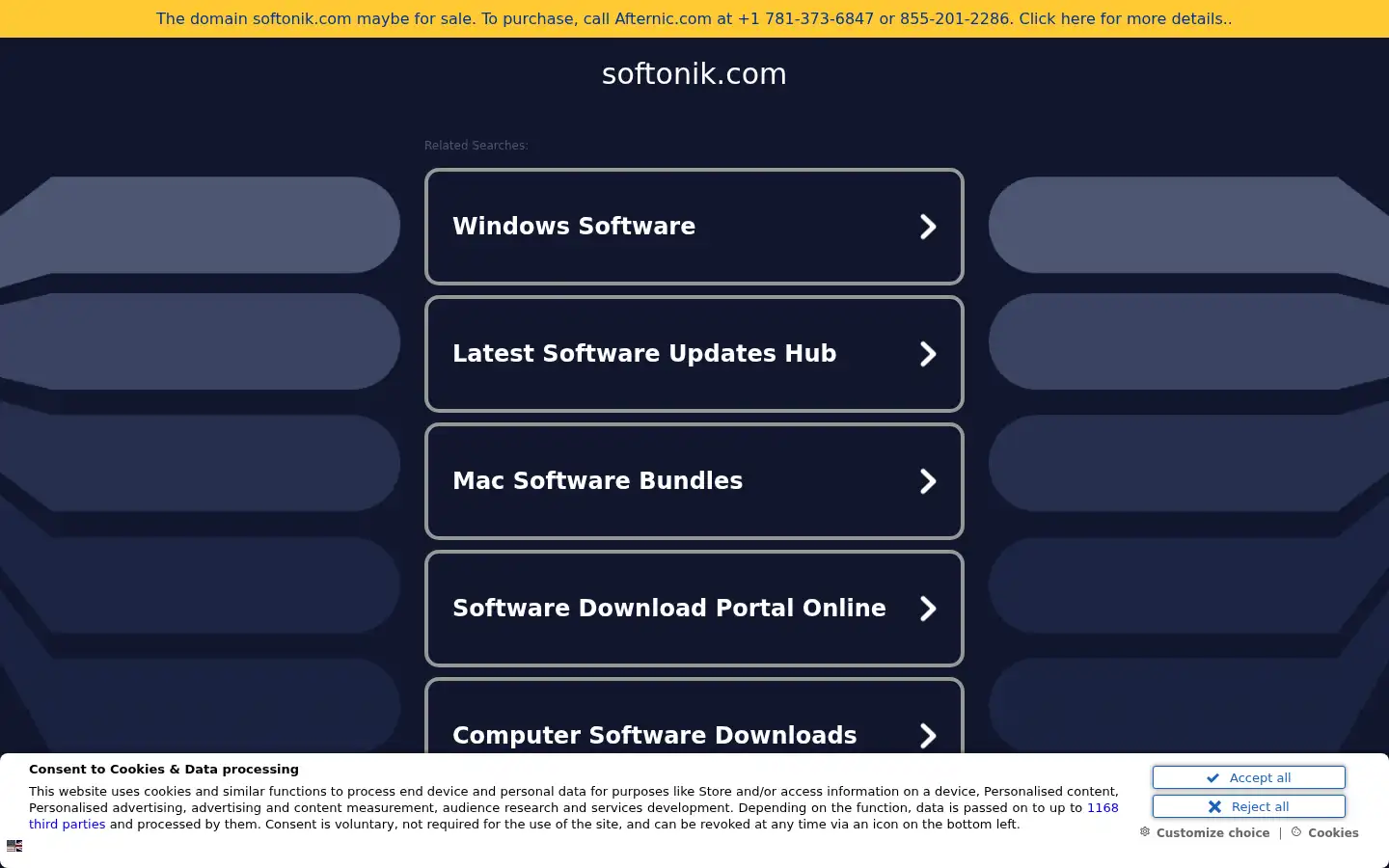 Screenshot of de.softonik.com