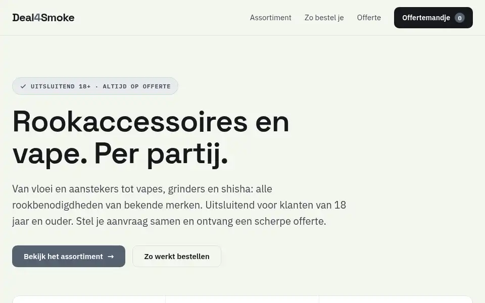 Screenshot of deal4all.nl