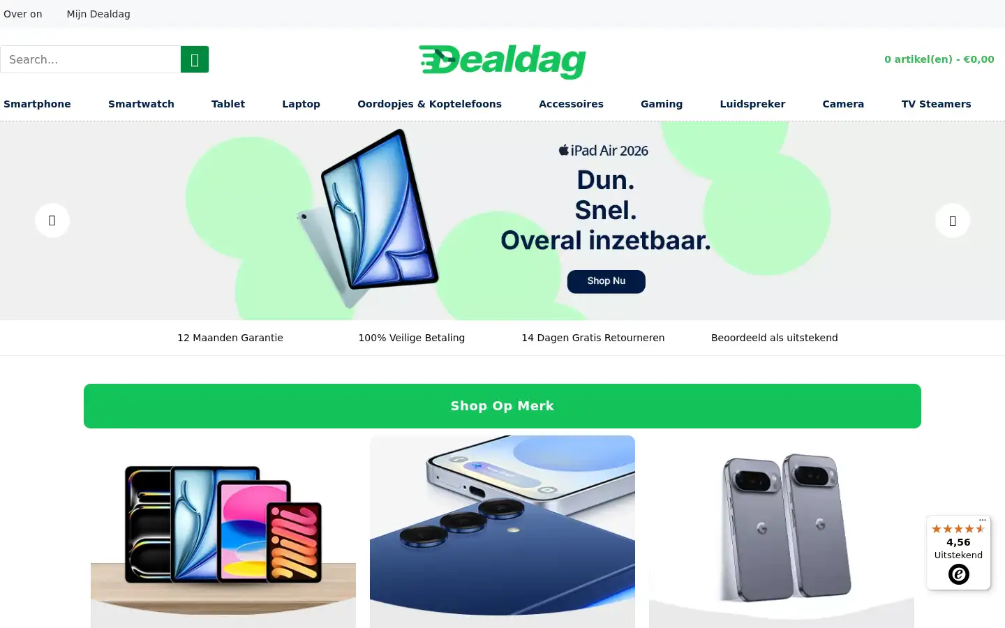 Screenshot of dealdag.nl