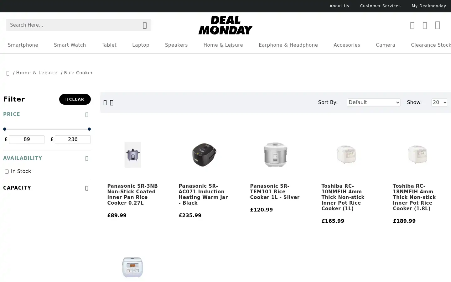 Screenshot of dealmonday.co.uk