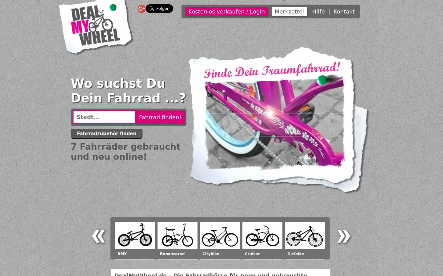 Screenshot of dealmywheel.de