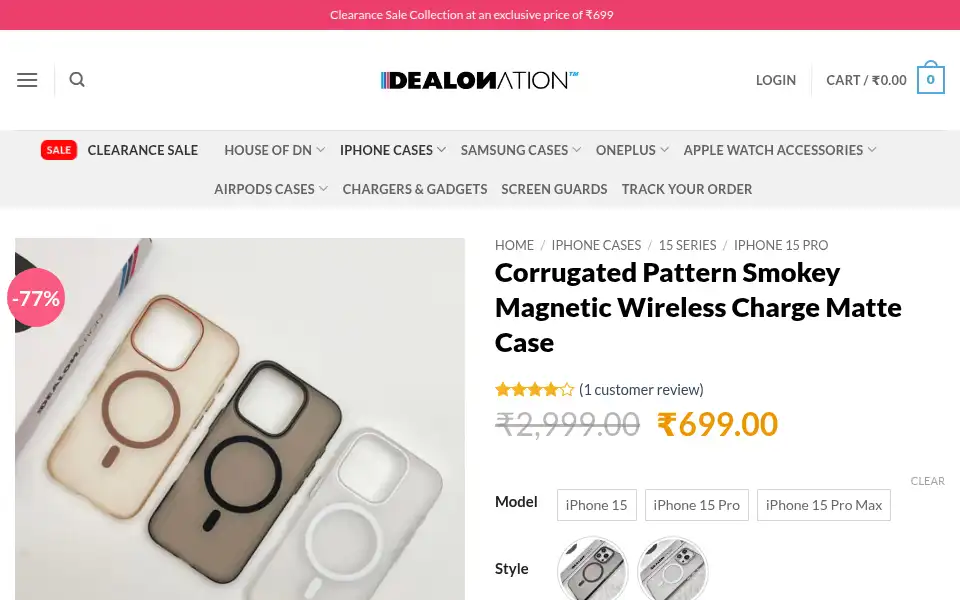 Screenshot of dealonation.store