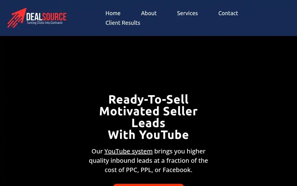 Screenshot of dealsource.io
