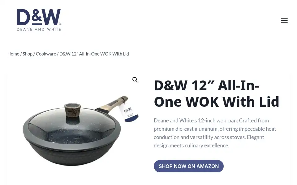 Screenshot of deaneandwhite.org