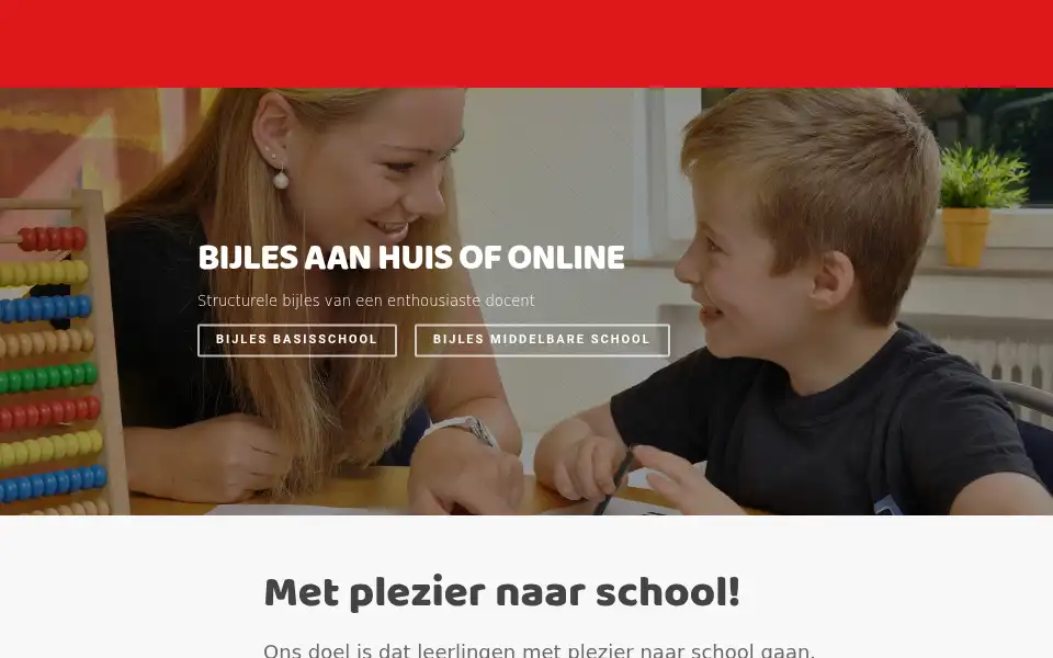 Screenshot of debijlesmeester.nl