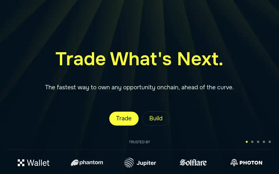 Screenshot of debridge.finance