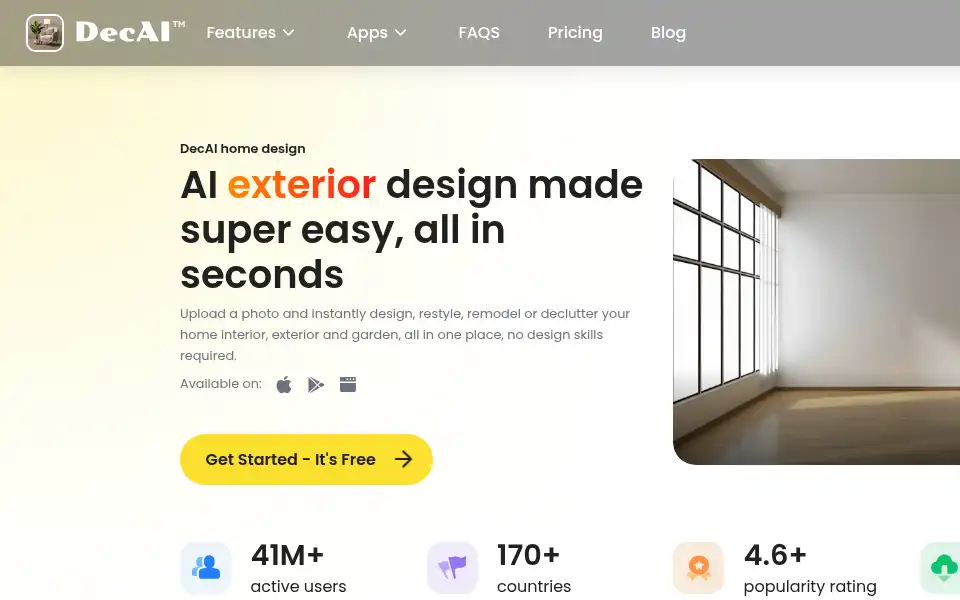 Screenshot of decai.ai