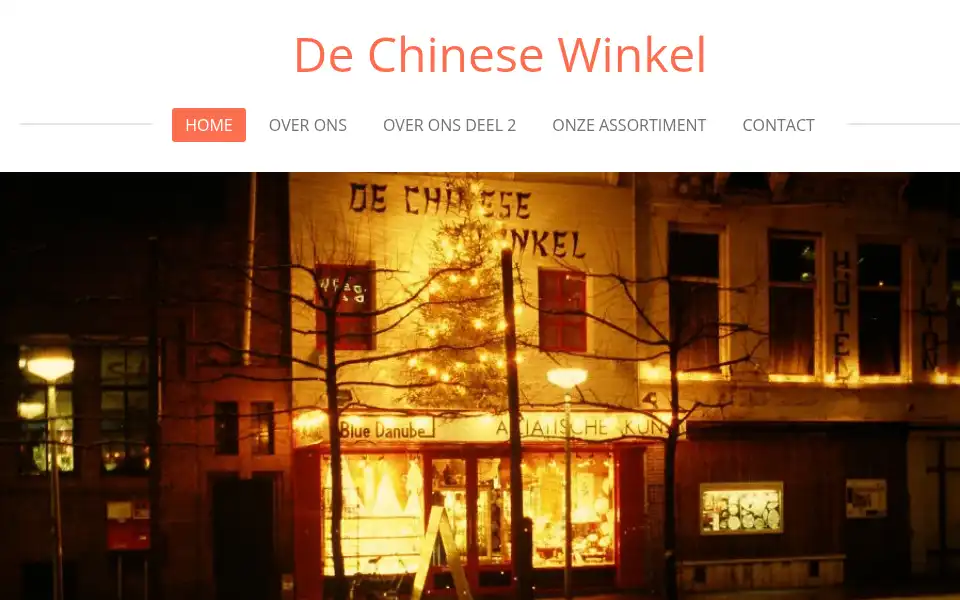 Screenshot of dechinesewinkel.nl