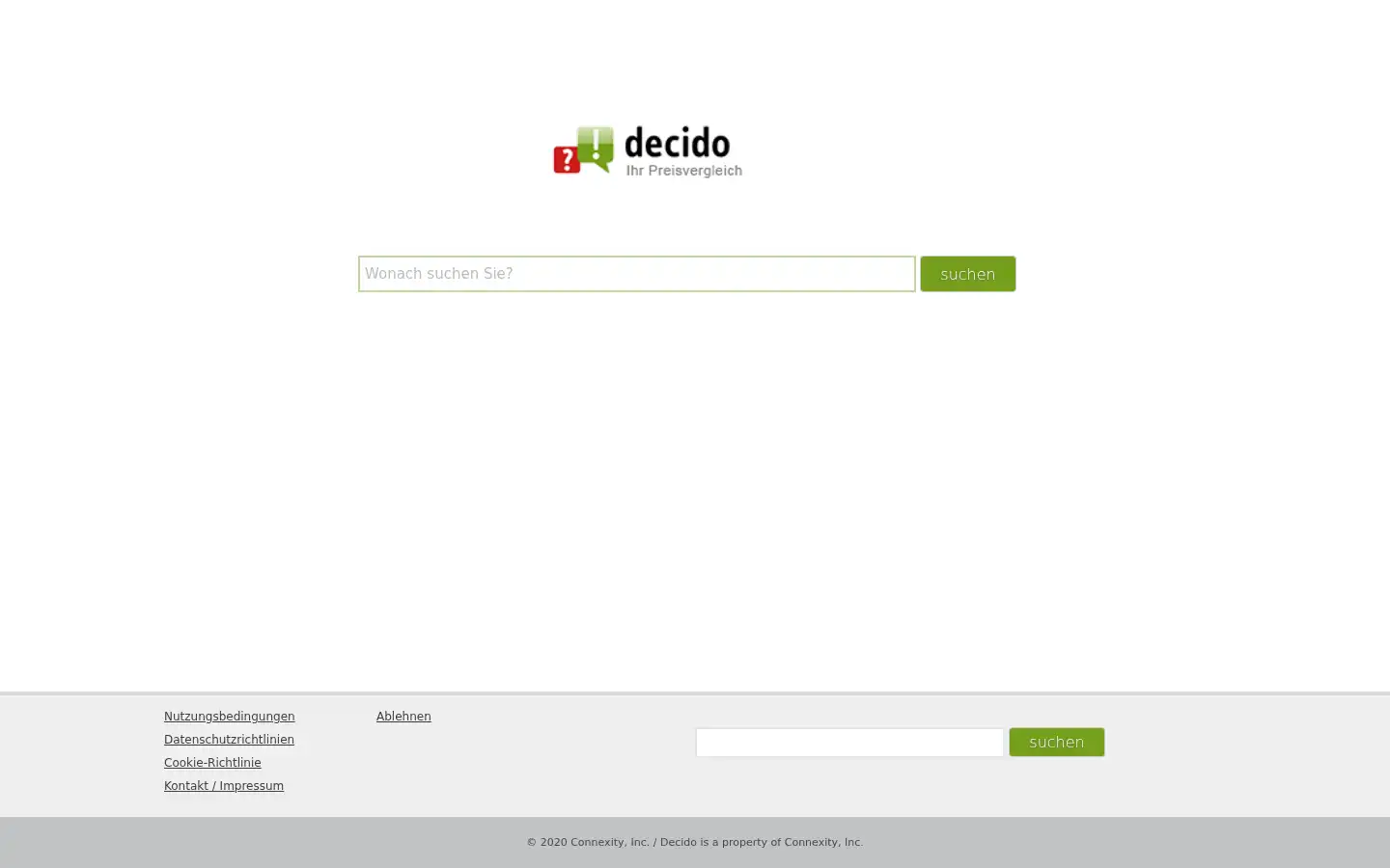 Screenshot of decido.de