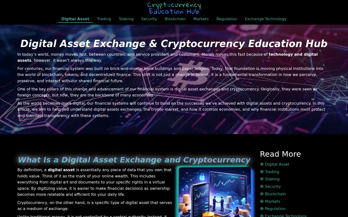 Screenshot of decoin.io