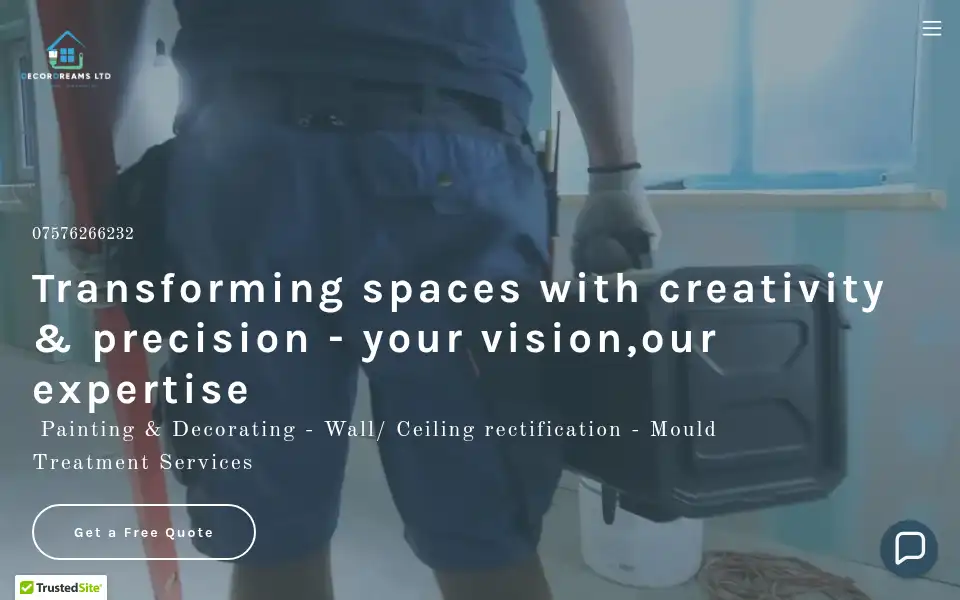 Screenshot of decor-dreams.co.uk