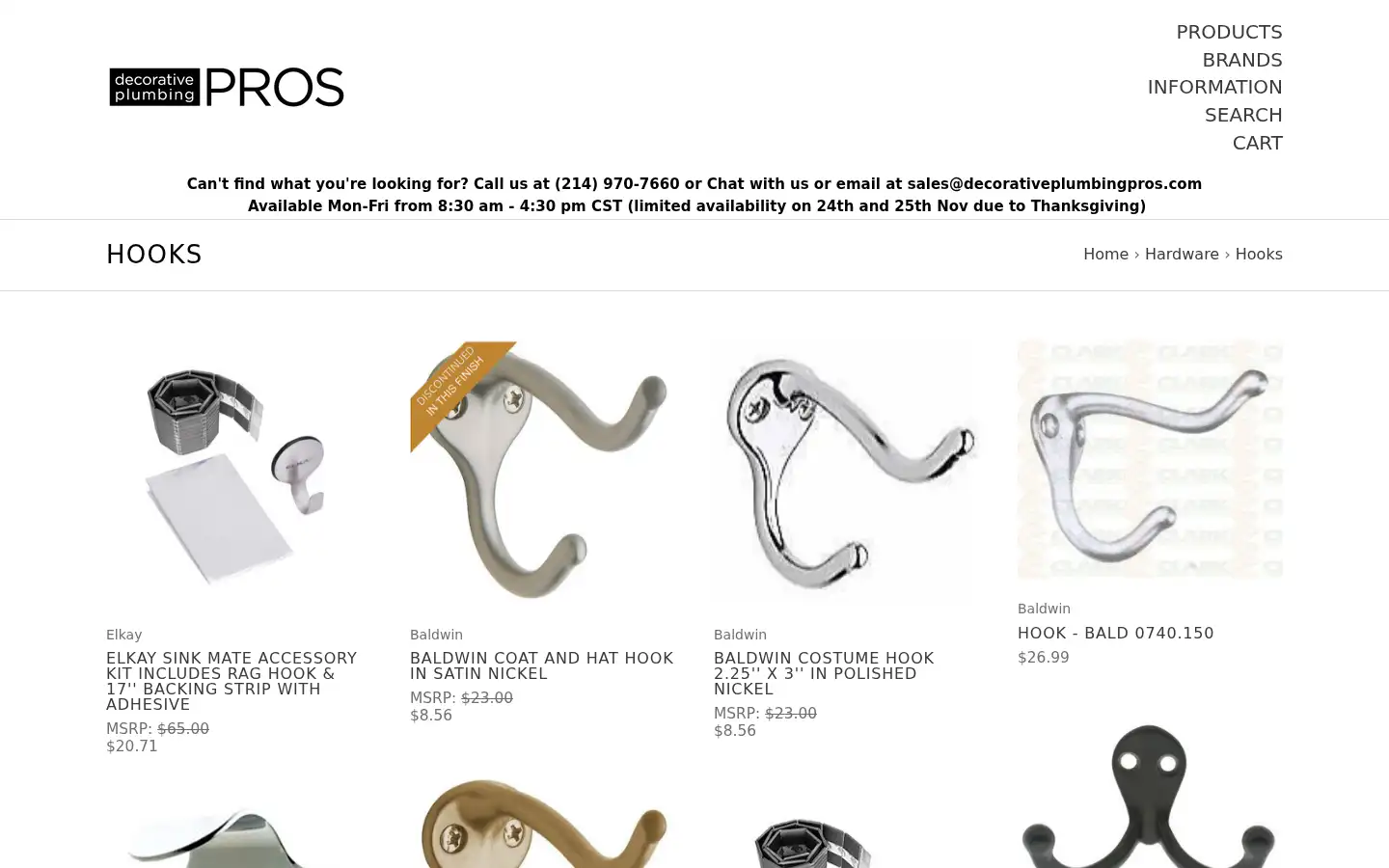 Screenshot of decorativeplumbingpros.com