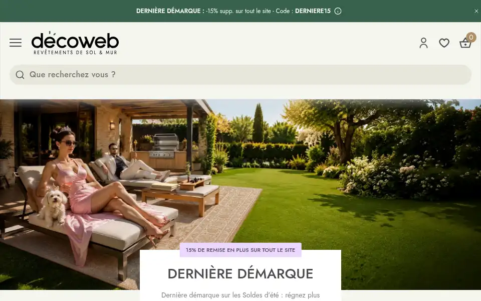 Screenshot of decoweb.com