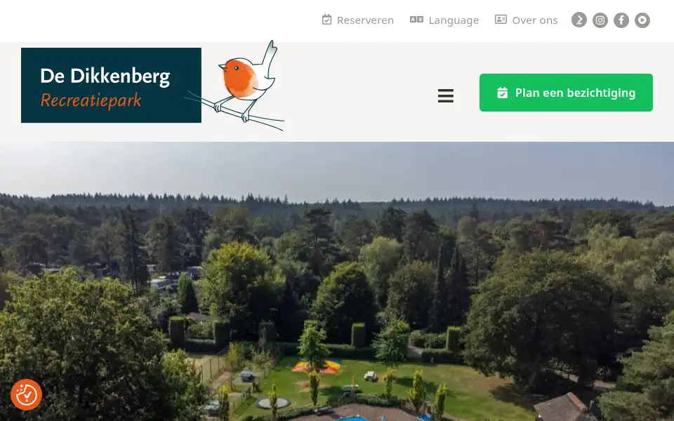 Screenshot of dedikkenberg.nl