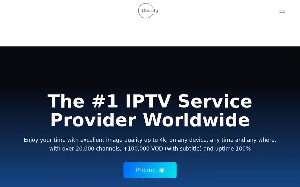 Screenshot of deecify.com
