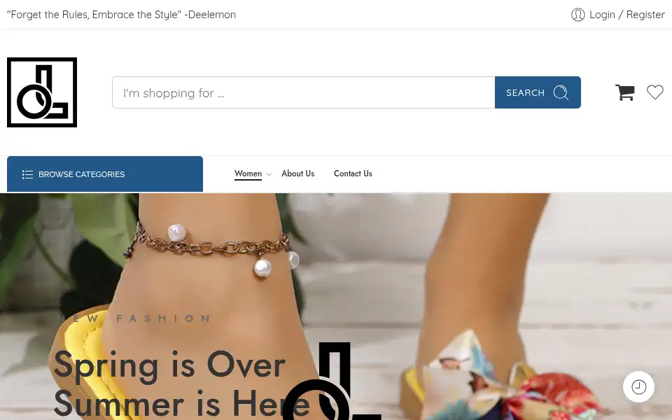 Screenshot of deelemon.com