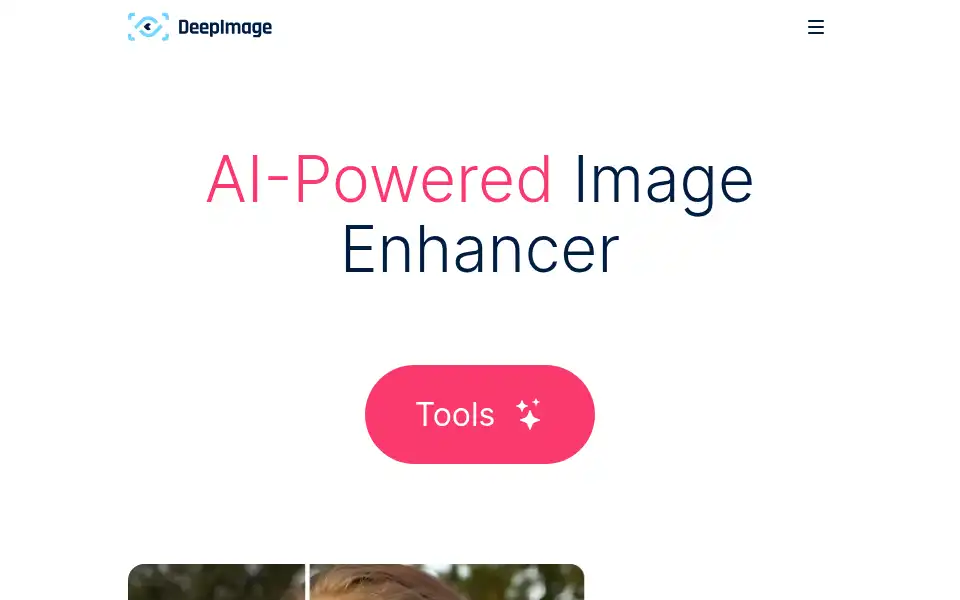 Screenshot of deep-image.ai