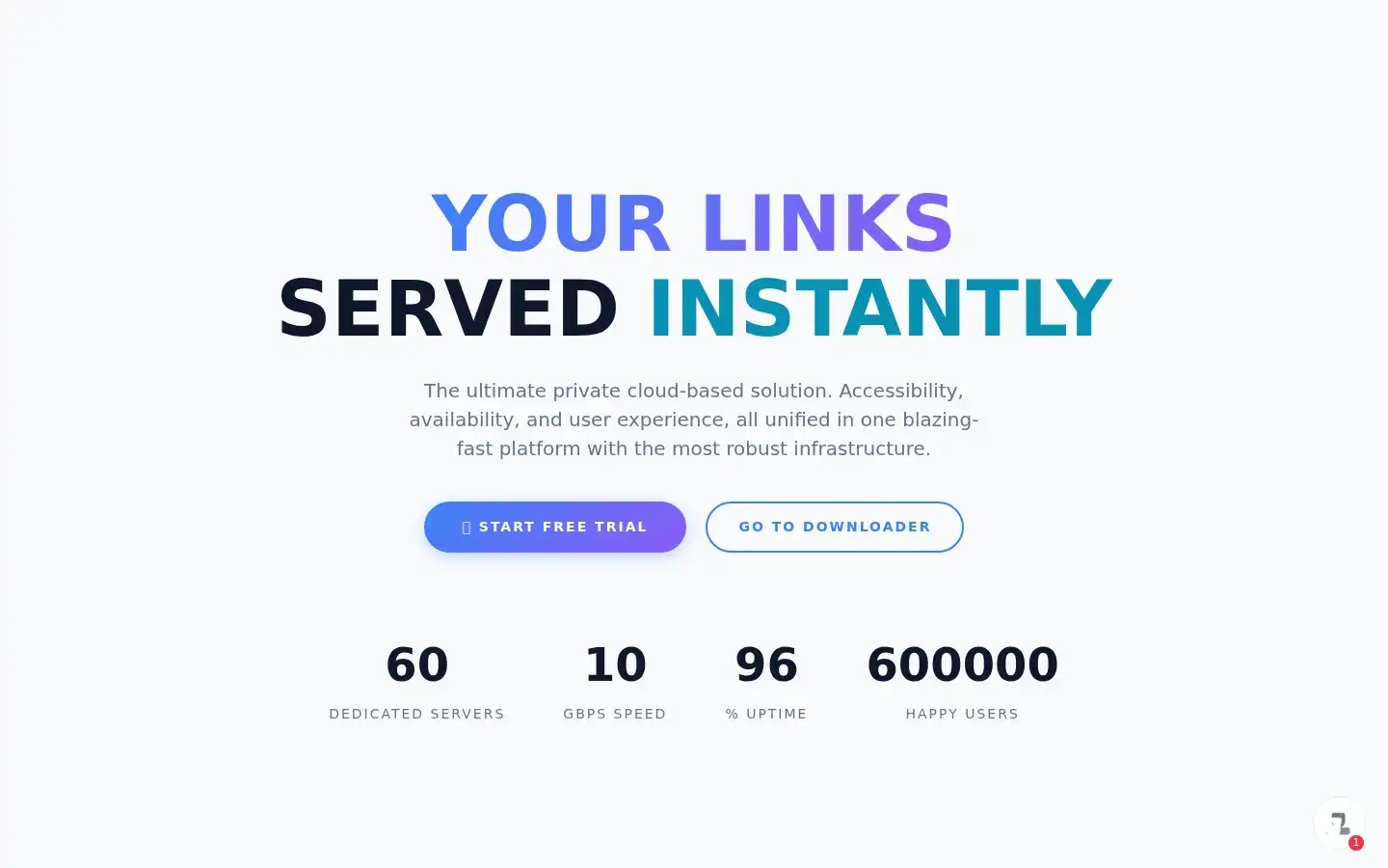 Screenshot of deepbrid.com