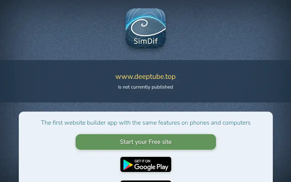 Screenshot of deeptube.top