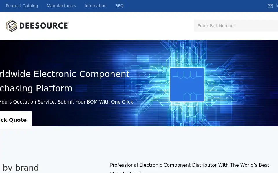 Screenshot of deesource.com