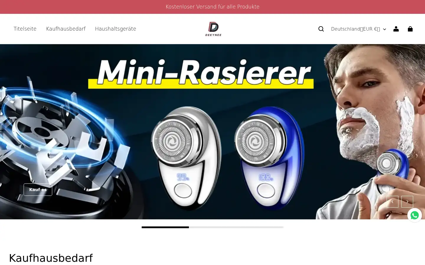 Screenshot of deeynee.com
