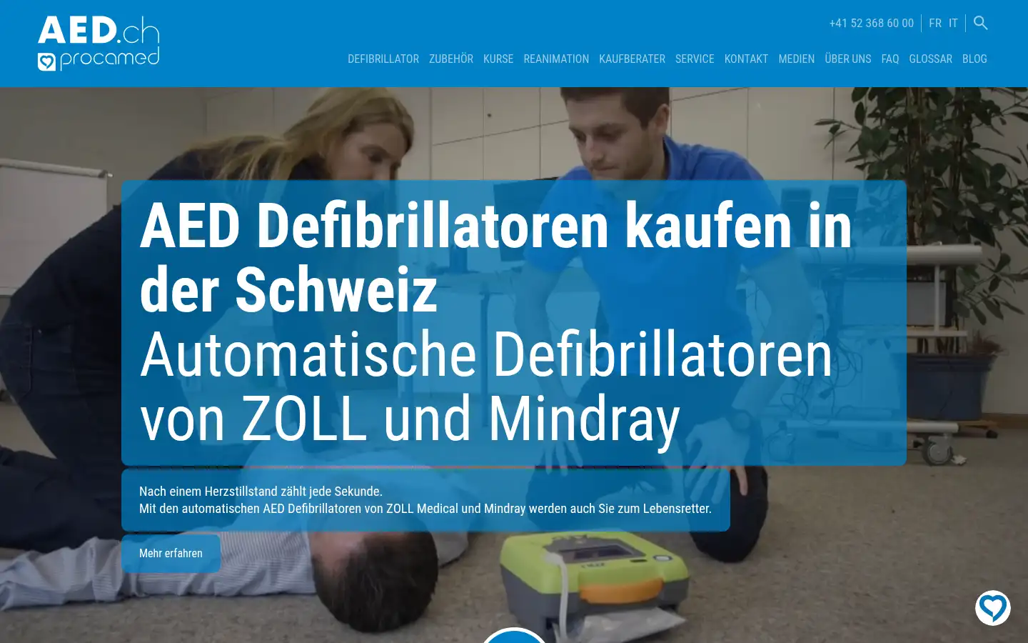 Screenshot of defi.ch