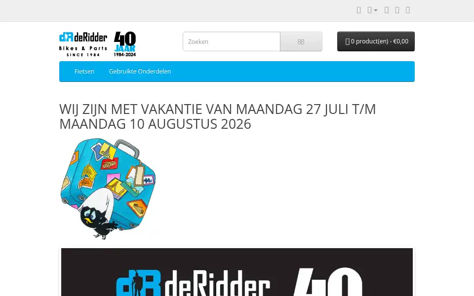 Screenshot of defietsengroothandel.nl