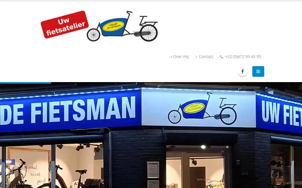 Screenshot of defietsman.net