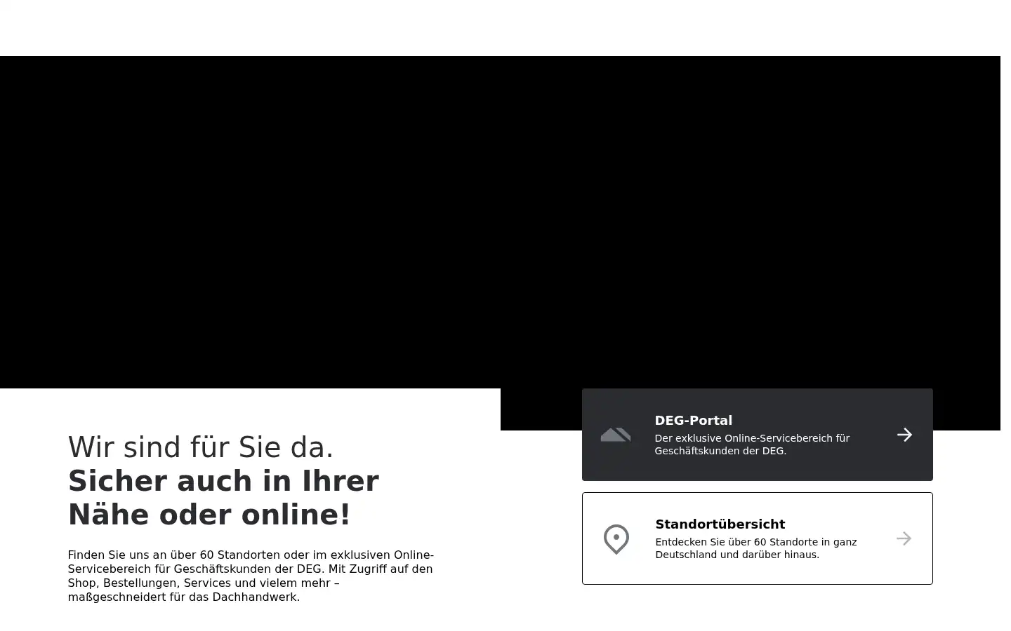 Screenshot of deg-dach.de