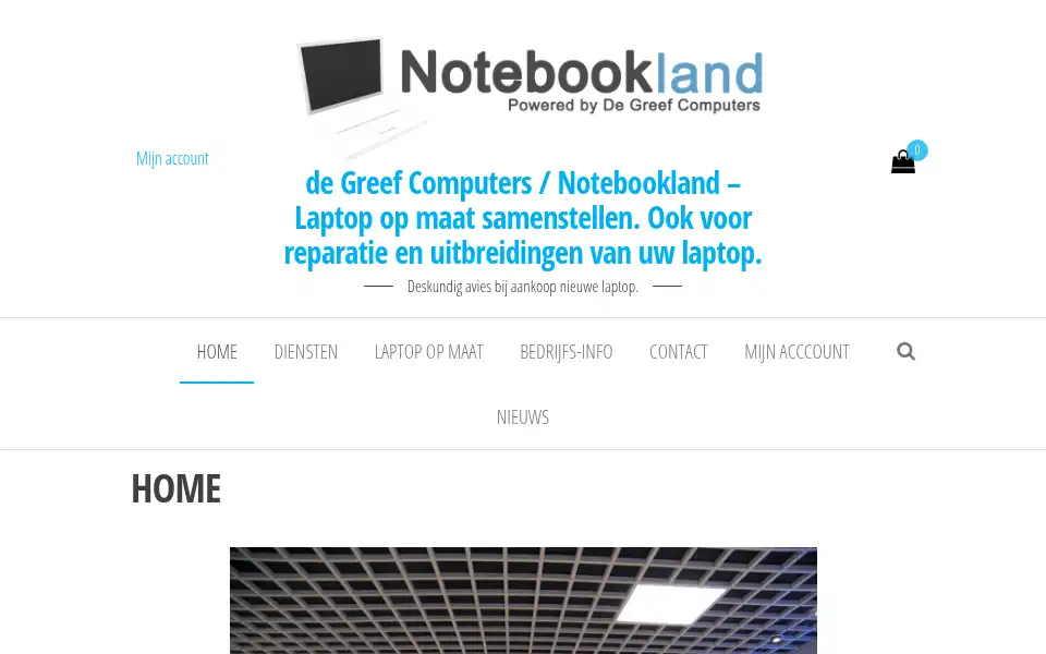 Screenshot of degreef.nl