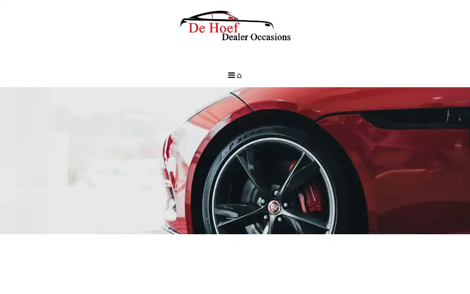 Screenshot of dehoefdealeroccasions.nl