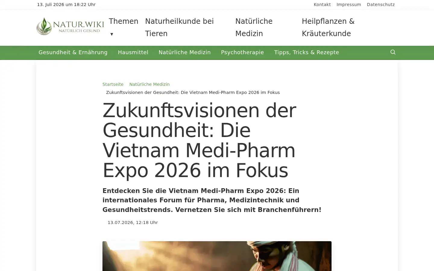 Screenshot of dein-heilpraktiker.com