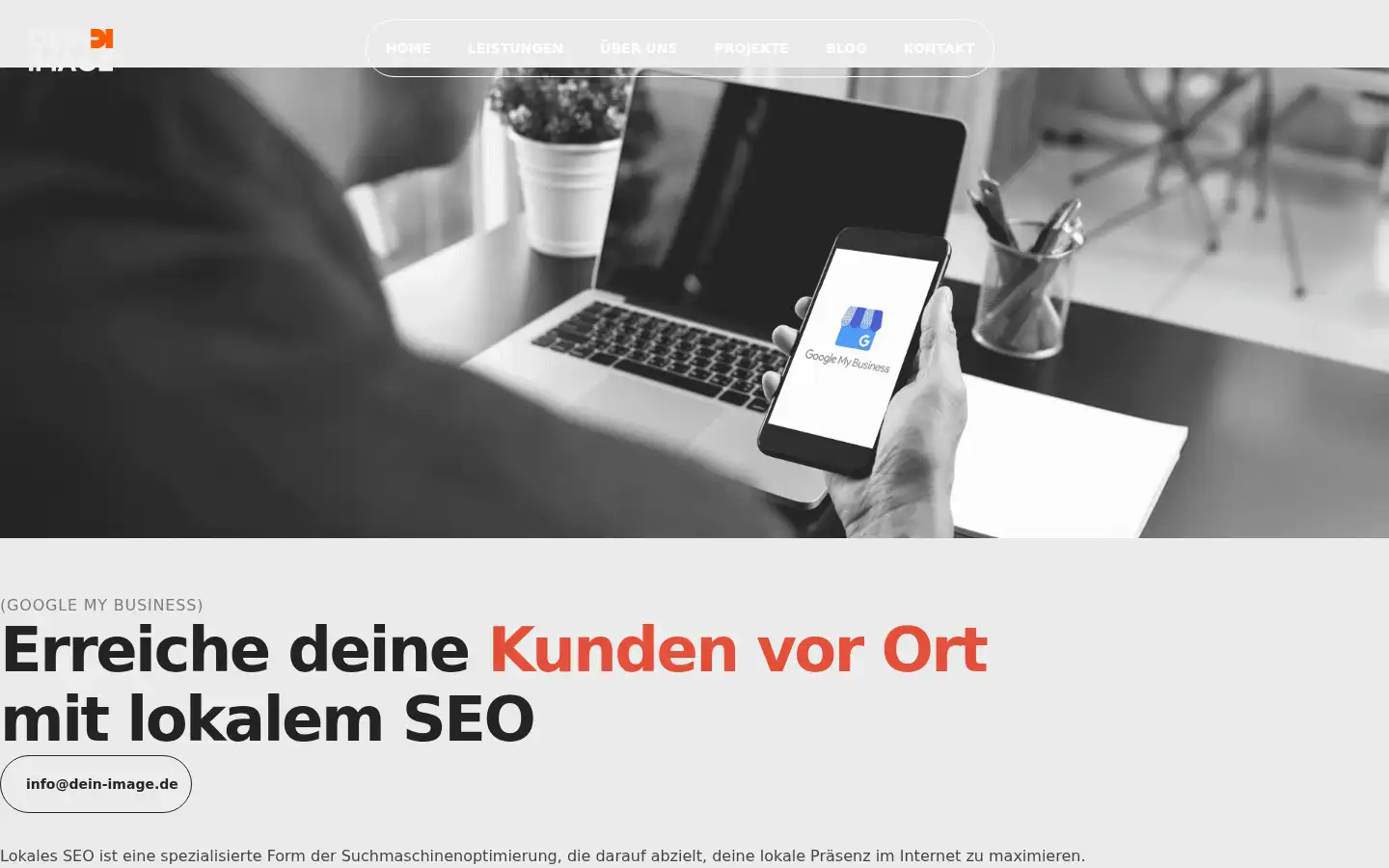 Screenshot of dein-image.de