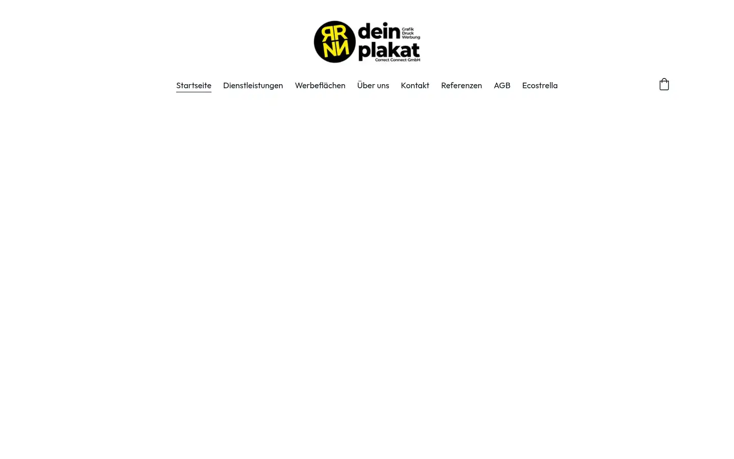 Screenshot of dein-plakat.ch