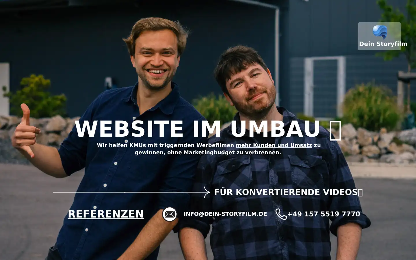 Screenshot of dein-storyfilm.de