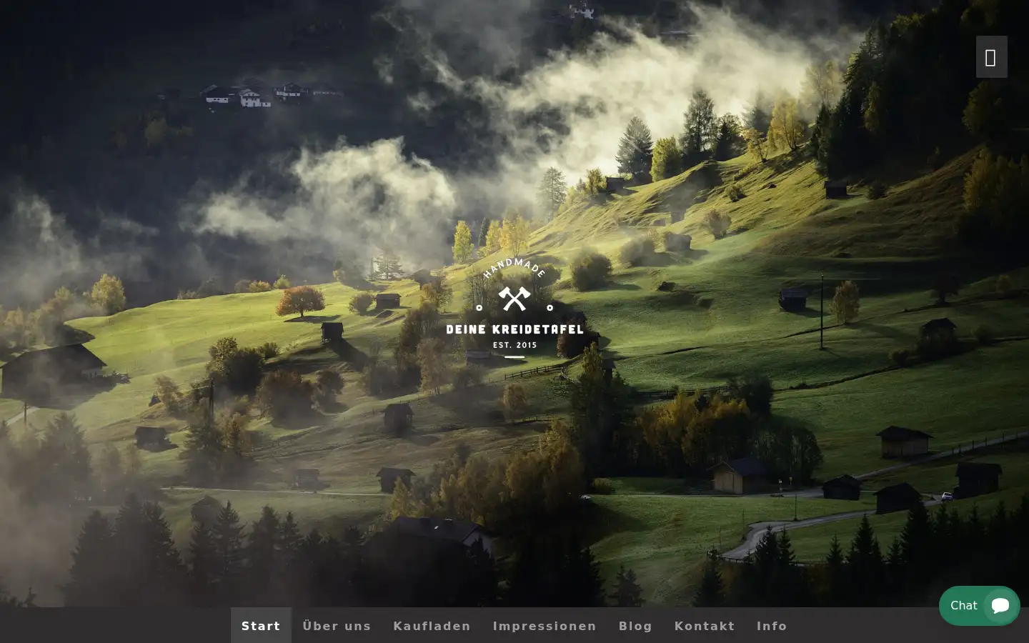 Screenshot of deine-kreidetafel.de