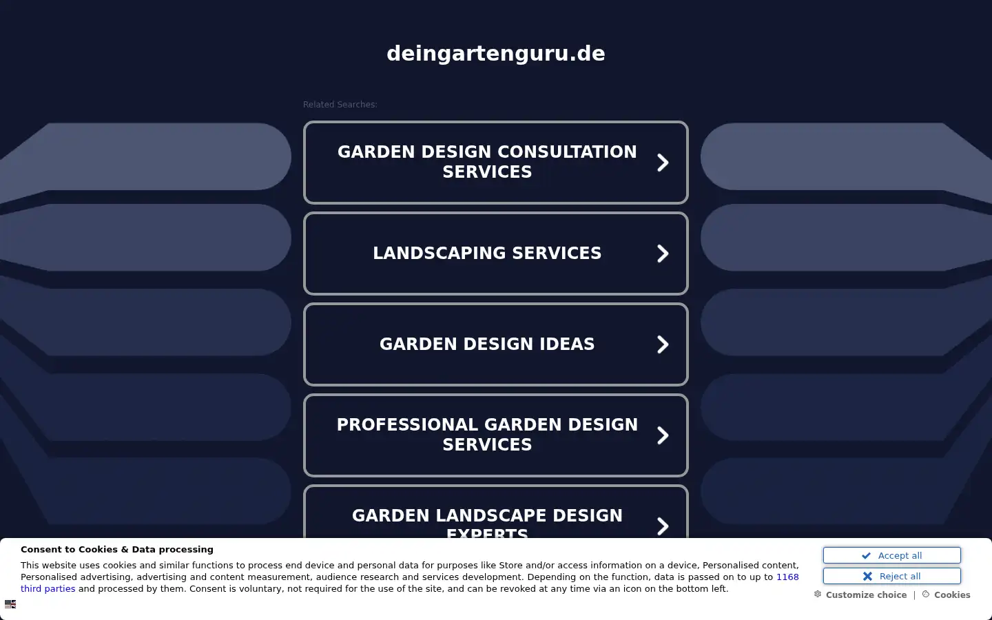 Screenshot of deingartenguru.de