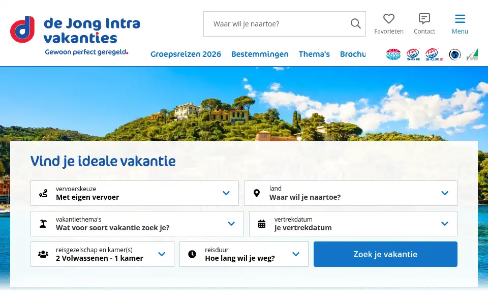 Screenshot of dejongintra.nl