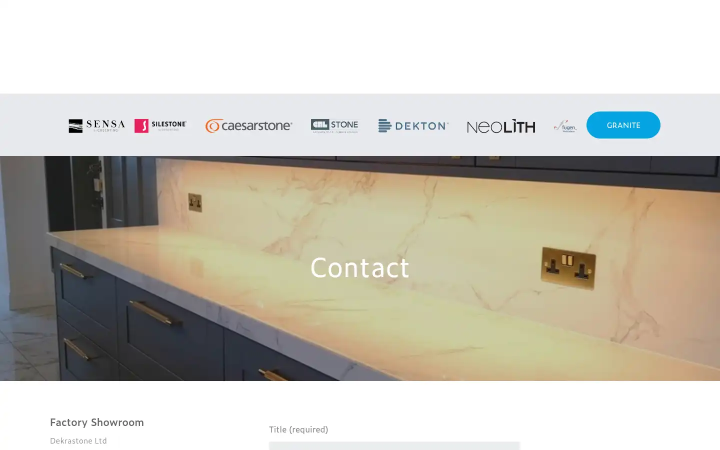 Screenshot of dekrastone.co.uk