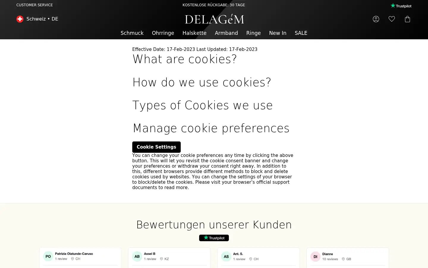 Screenshot of delagem.com