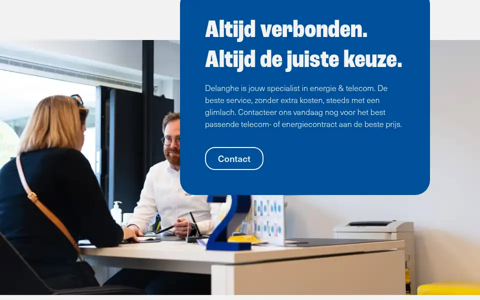 Screenshot of delanghe.be