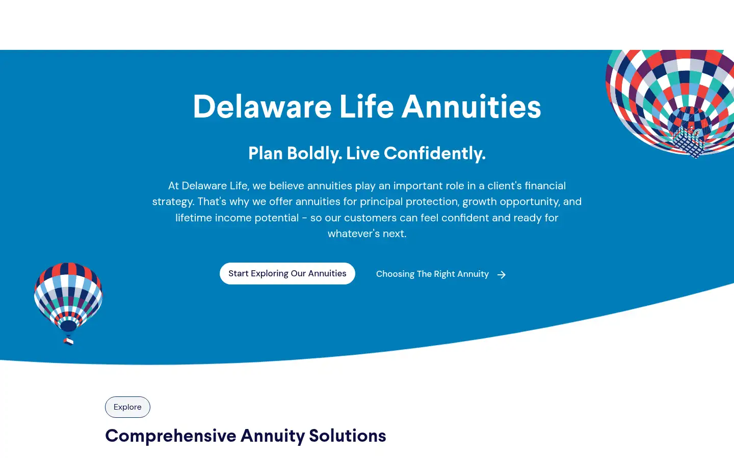 Screenshot of delawarelife.com